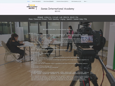 thesenseacademy.com snapshot