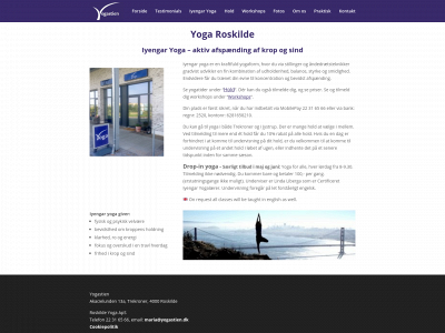 roskildeiyengaryoga.dk snapshot