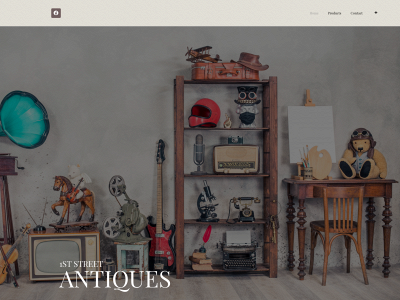 1ststreetantiques.com snapshot