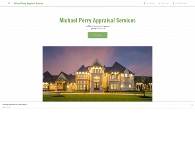 perryappraisalservices.com snapshot