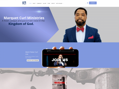 marquetcurlministries.com snapshot