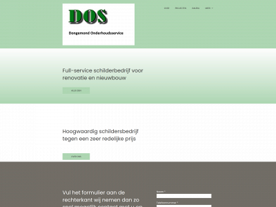 dongemondonderhoudservice.nl snapshot