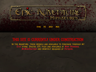 epicadventureminiatures.com snapshot