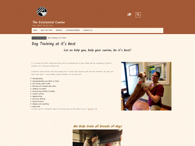 existentialcanine.com snapshot