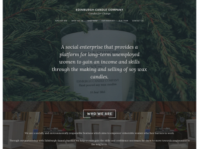 edinburghcandlecompany.org snapshot