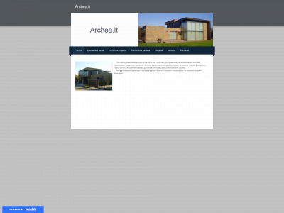 archea.lt snapshot
