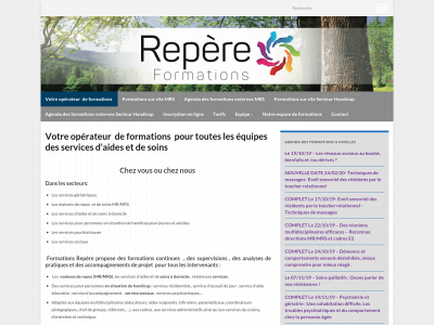 formationsrepere.be snapshot
