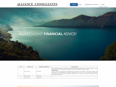 allianceconsultants.in snapshot