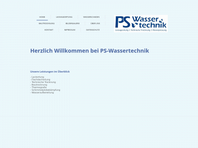 ps-wassertechnik.de snapshot