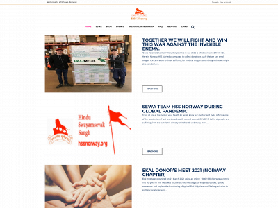 hssnorway.org snapshot