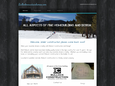 bullockmountainhomes.com snapshot