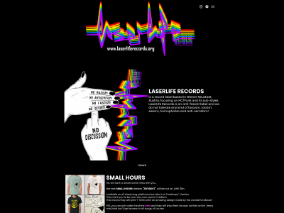 laserliferecords.org snapshot