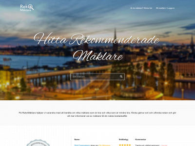 rekomaklare.se snapshot