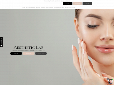 aestheticlabinc.com snapshot