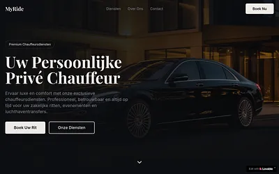 myridechauffeurs.nl snapshot