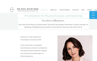 psychotherapie-geiger.de snapshot