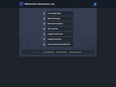 webmastervideoseries.com snapshot