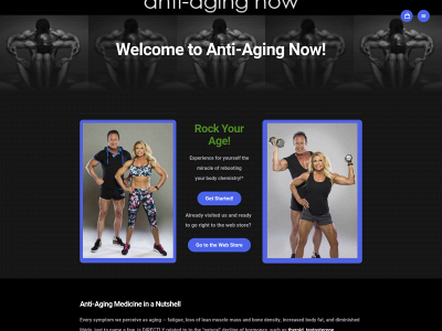 www.anti-agingnow.net snapshot