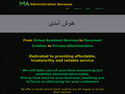 maadministrationservices.co.uk snapshot