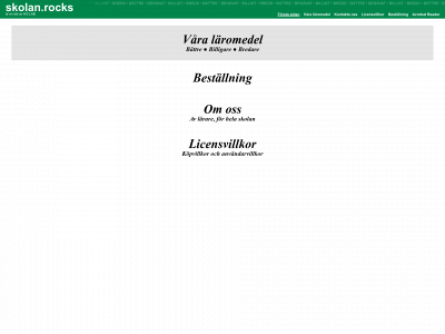 skolan.rocks snapshot