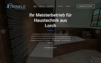 trinklehaustechnik.de snapshot