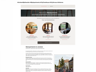 rijnapartments.com snapshot