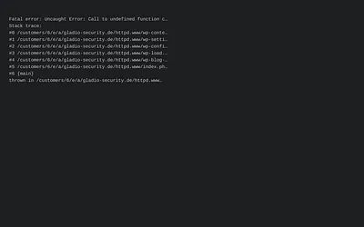 gladio-security.de snapshot