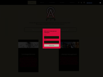 ouragendavip.com snapshot