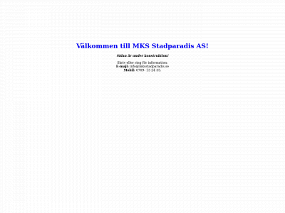 mksstadparadis.se snapshot