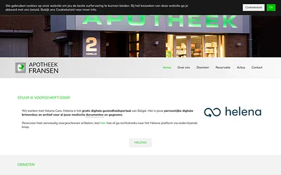 apotheek-fransen.be snapshot