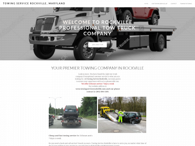 www.towingservicerockville.com snapshot