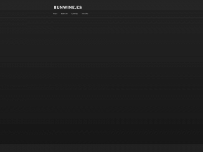 bunwine.es snapshot