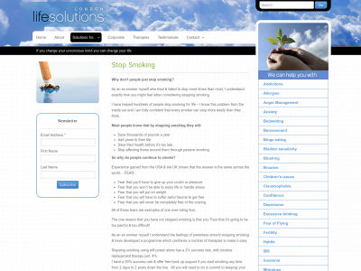 stopsmokingstopnow.com snapshot