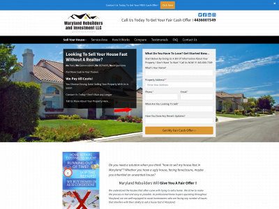 www.marylandrebuilders.com snapshot