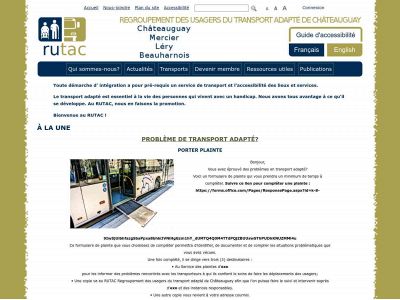 rutac.org snapshot