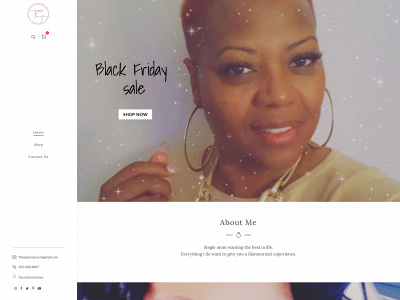 www.theglamourazziboutique.com snapshot