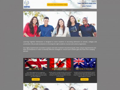 ltadmissions.com snapshot