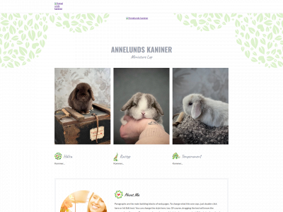 annelundbunnies.se snapshot