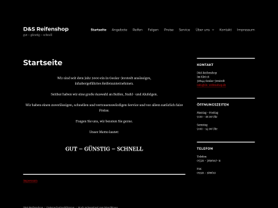 ds-reifenshop.de snapshot