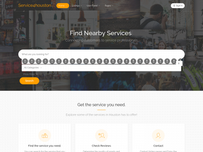 service4houston.com snapshot