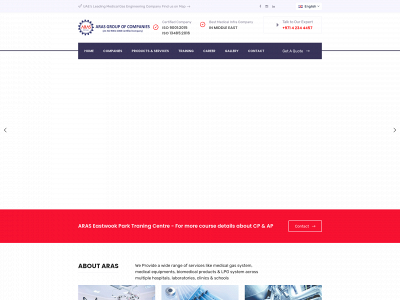 arasgroup.ae snapshot