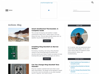 smarthomeglobe.com snapshot