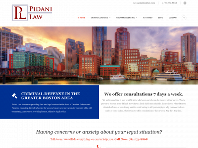 pidanilaw.com snapshot