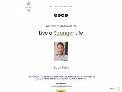 strongforlife.me snapshot