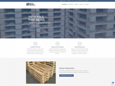 balticpalletscenter.lt snapshot