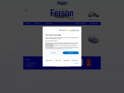 fersonltd.co.uk snapshot