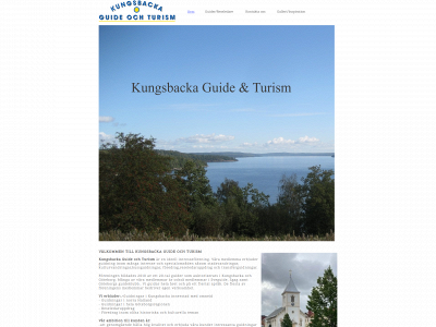 kungsbackaguide.com snapshot