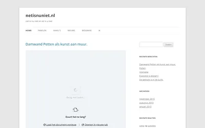 netisnuniet.nl snapshot