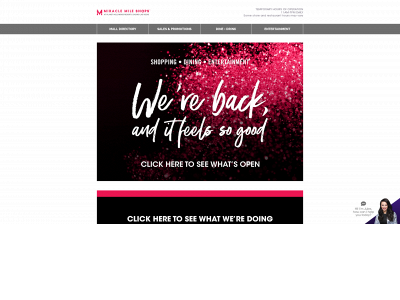 www.miraclemileshopslv.com snapshot