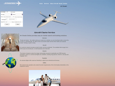air-charters.online snapshot